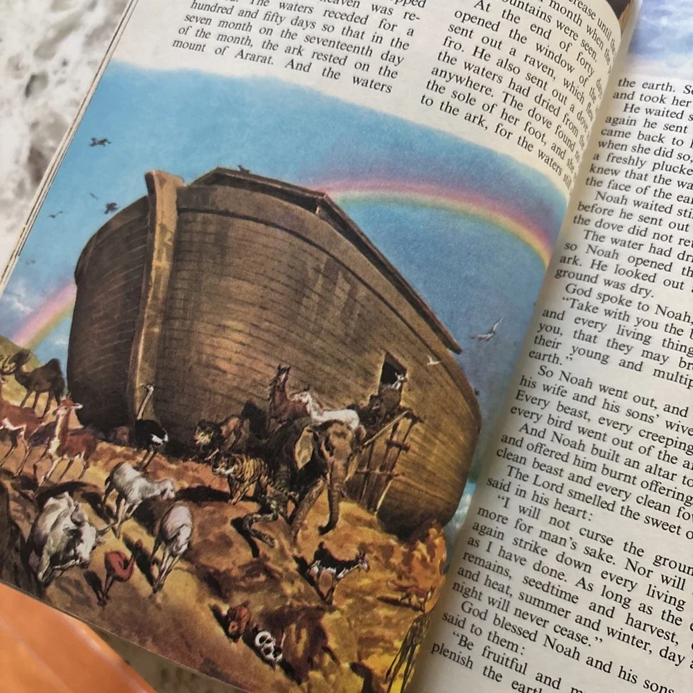 The Children's Bible‎ 1972 Excellent Golden Press Illustrated Bible Stories
